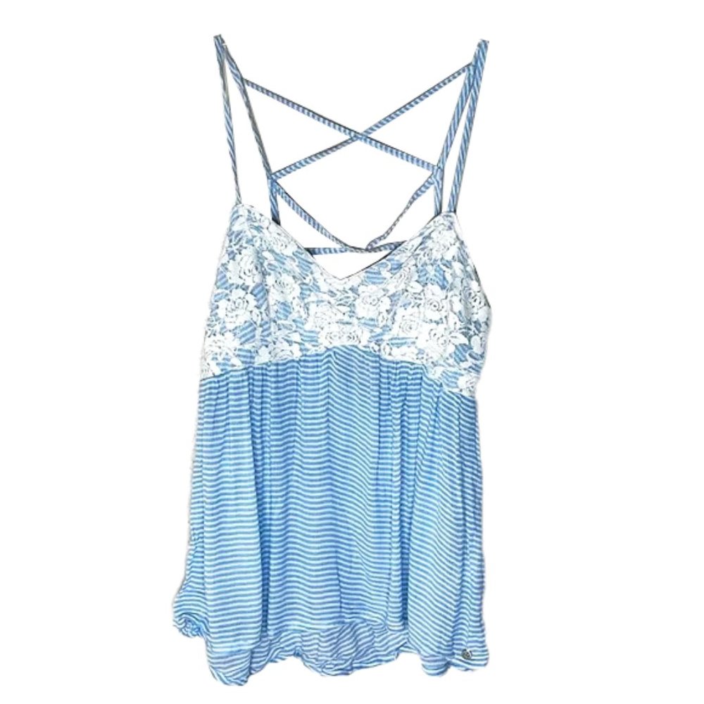 BEAUTIFUL Blue Top Size S